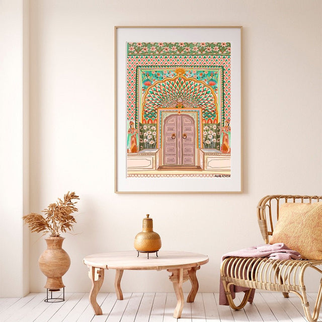 Boho Landscape Posters on Canvas with Stunning Travel Prints