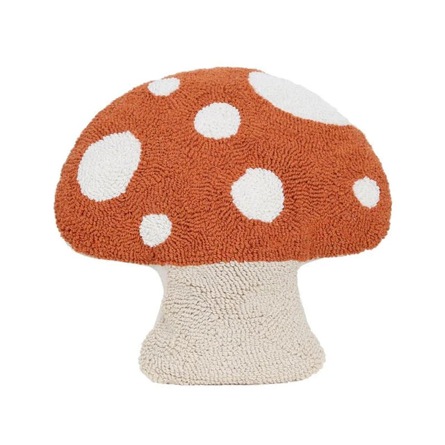 Cartoon Throw Cushions with Embroidered Cotton Design