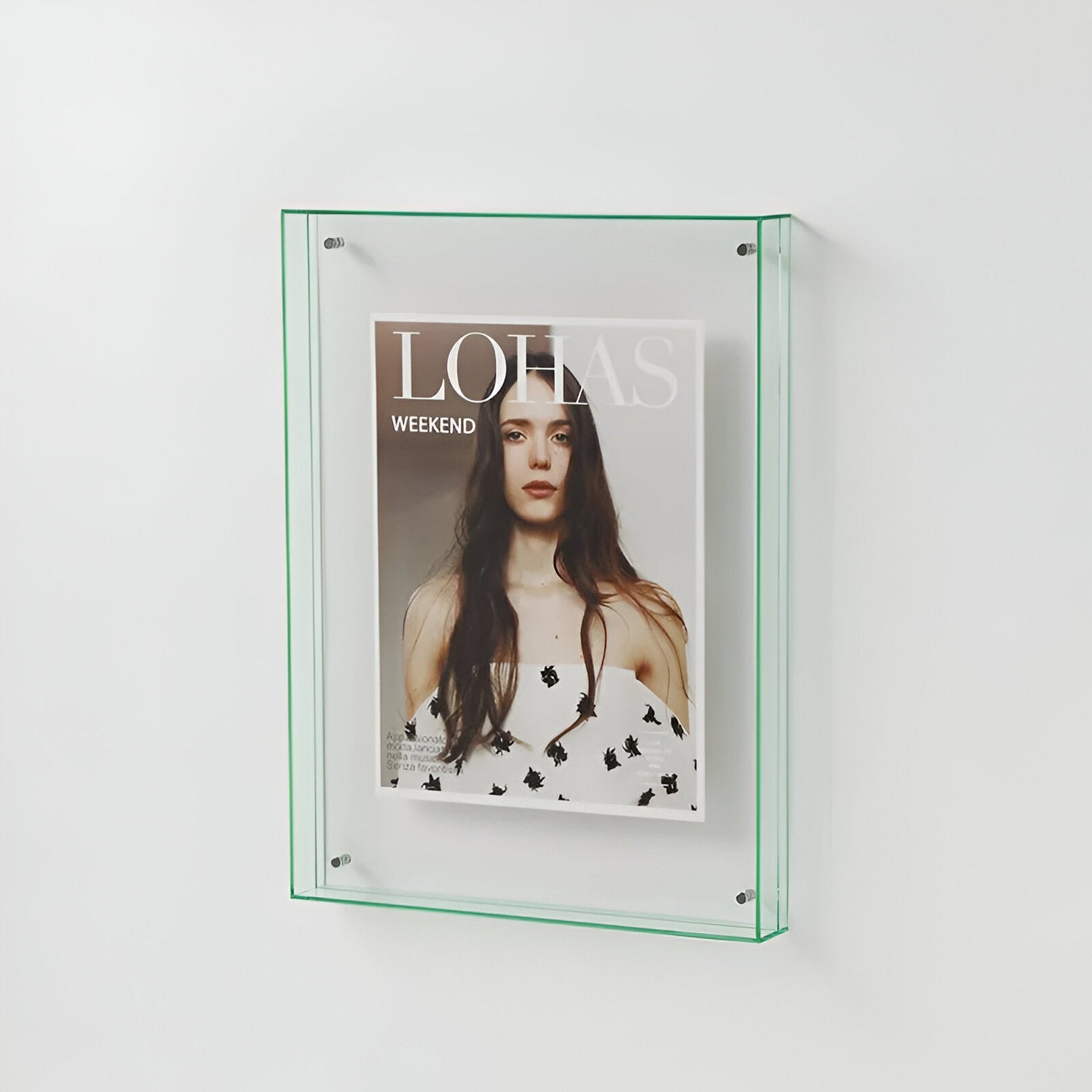 Coloured Transparent Acrylic Picture Frame for Modern Displays