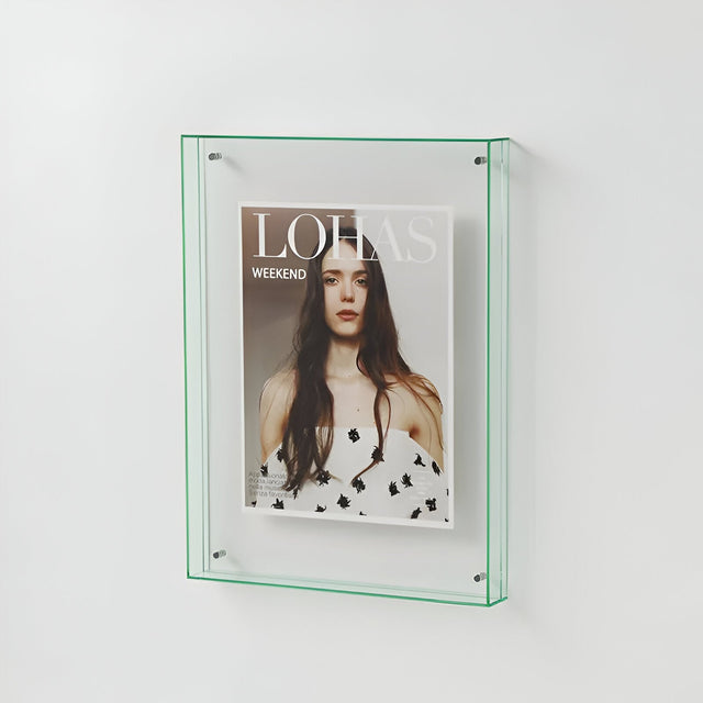 Coloured Transparent Acrylic Picture Frame for Modern Displays