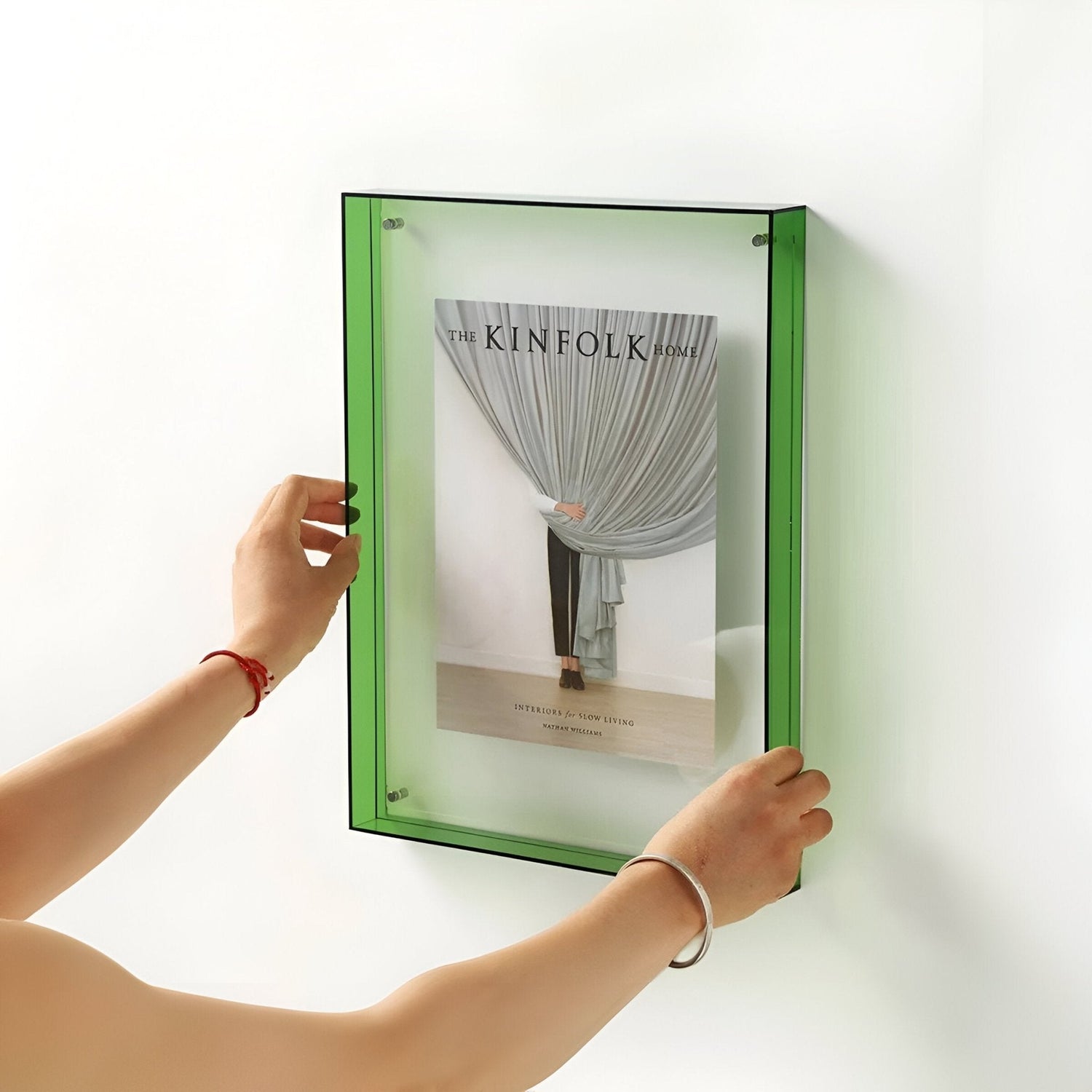 Coloured Transparent Acrylic Picture Frame for Modern Displays