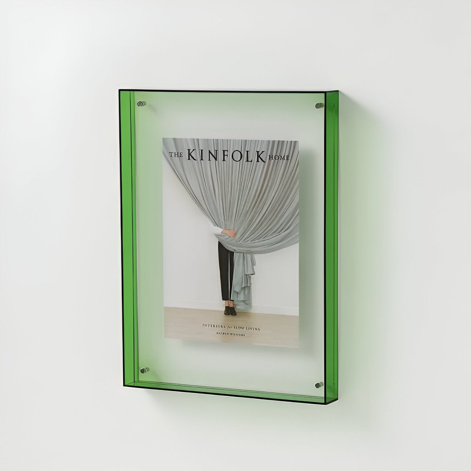 Coloured Transparent Acrylic Picture Frame for Modern Displays