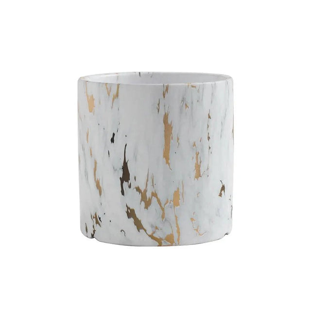 Colourful Ceramic Flower Pot with Drainage Modern Design