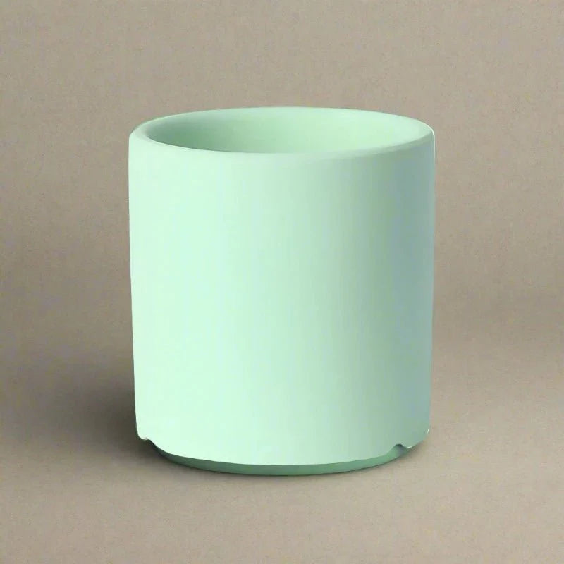 Colourful Ceramic Flower Pot with Drainage Modern Design