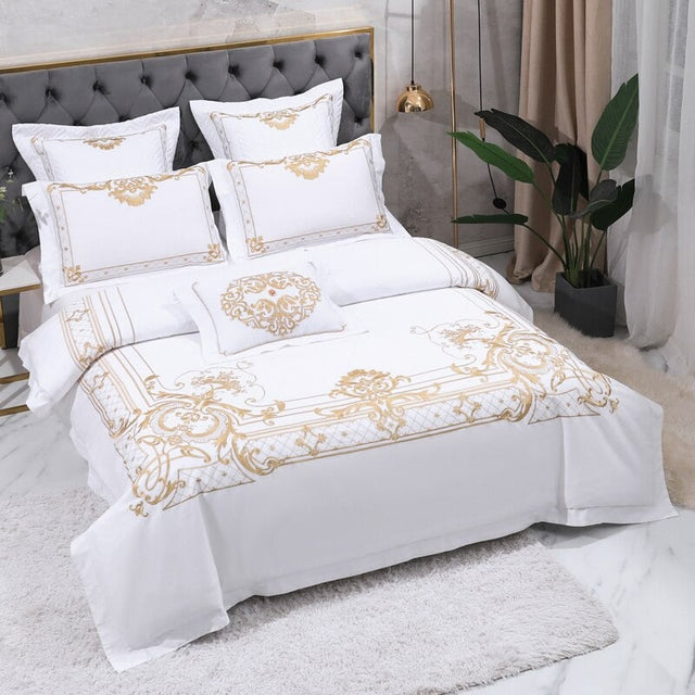 Regal Crest Duvet Cover Set (Egyptian Cotton, 1000 TC)