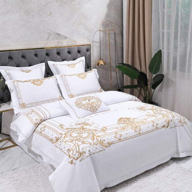 Regal Crest Duvet Cover Set (Egyptian Cotton, 1000 TC)