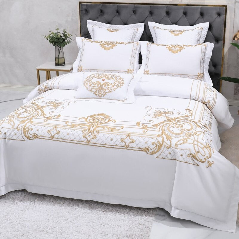 Regal Crest Duvet Cover Set (Egyptian Cotton, 1000 TC)