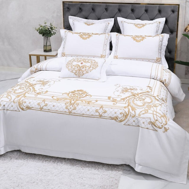 Regal Crest Duvet Cover Set (Egyptian Cotton, 1000 TC)