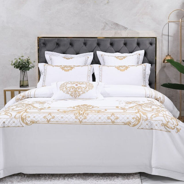 Regal Crest Duvet Cover Set (Egyptian Cotton, 1000 TC)