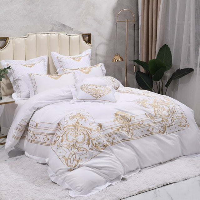 Regal Crest Duvet Cover Set (Egyptian Cotton, 1000 TC)