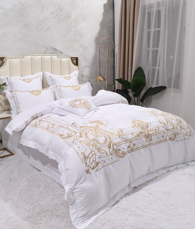 Regal Crest Duvet Cover Set (Egyptian Cotton, 1000 TC)