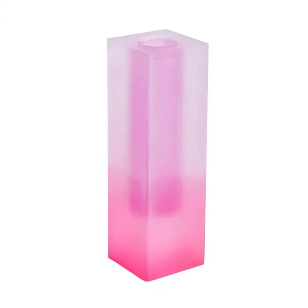 Crystal Effect Gradient Vase Modern Acrylic Tabletop Decor