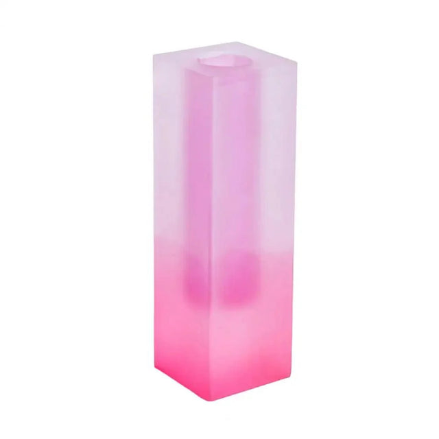 Crystal Effect Gradient Vase Modern Acrylic Tabletop Decor