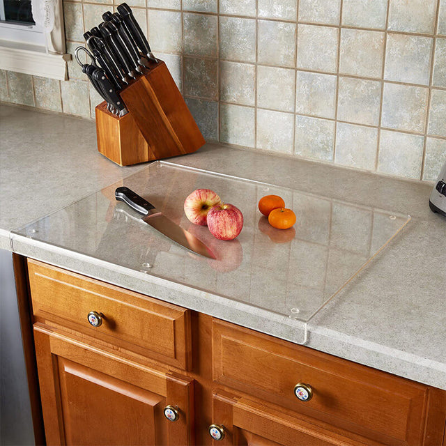 Transparent Scratch-Resistant Cutting Board – Durable & Easy to Clean