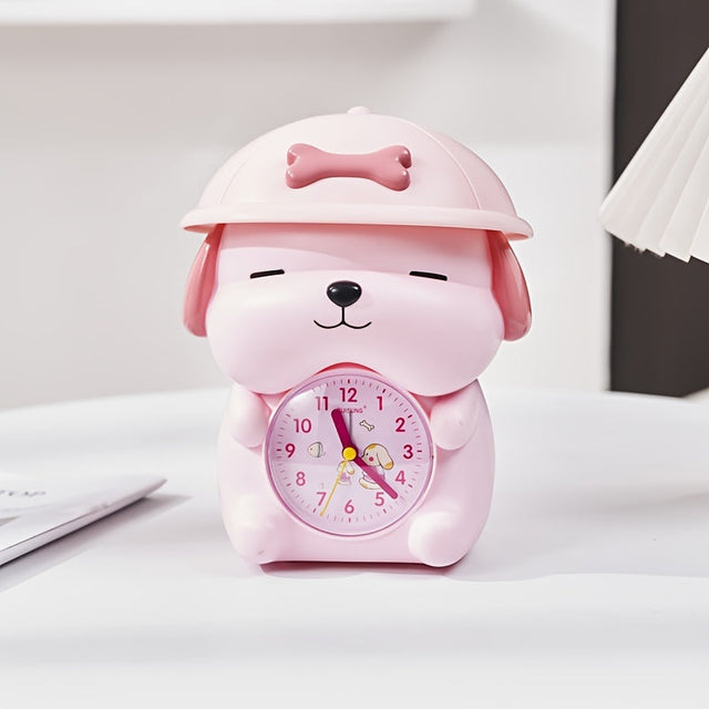 PuppyPal Cartoon Puppy Alarm Clock for Kids Room Decor