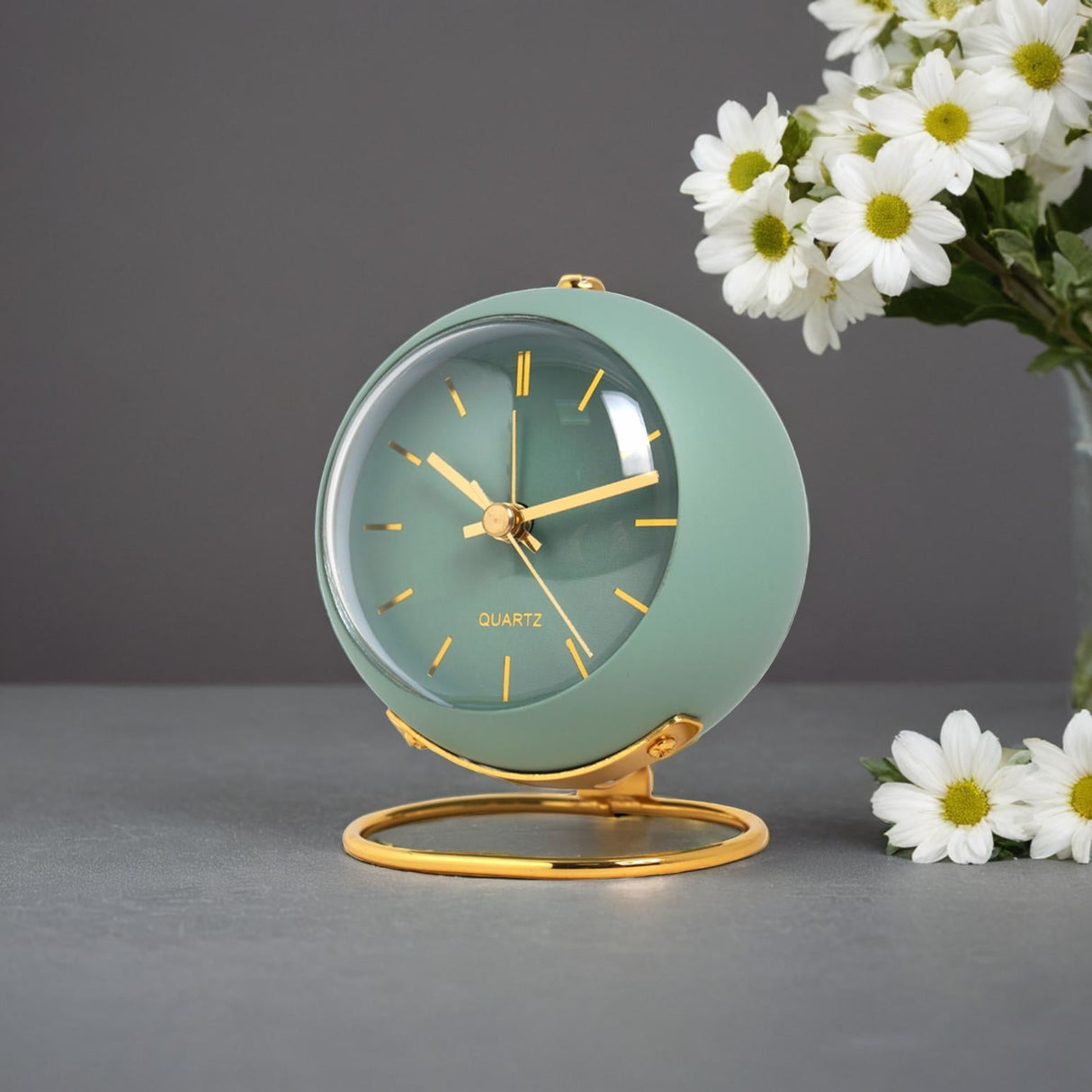 LumiChron Modern Electronic Table Clock Stylish Design Durable Metal