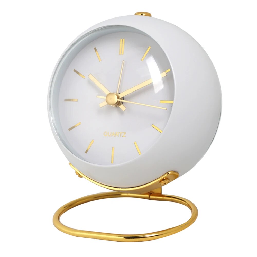 LumiChron Modern Electronic Table Clock Stylish Design Durable Metal