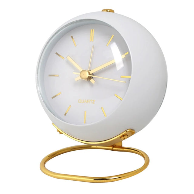 LumiChron Modern Electronic Table Clock Stylish Design Durable Metal