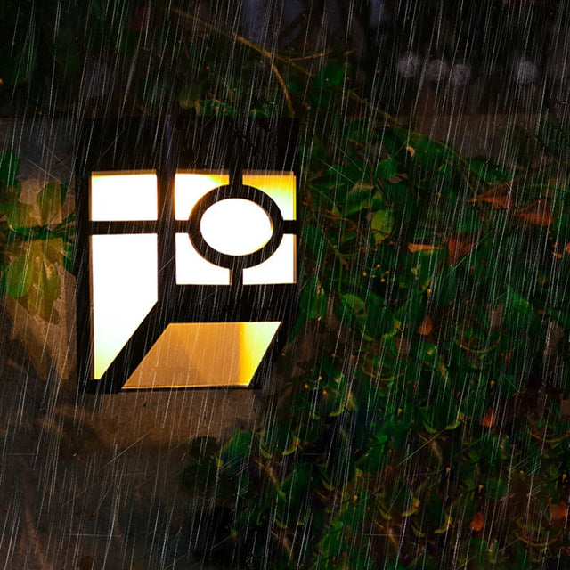 Solar LED Wall Light – Stylish Weather-Resistant Efficient Lighting