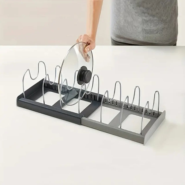 NeatStack Cookware Organiser Adjustable Space-Saving Storage