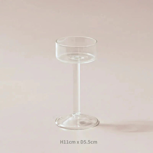Elegant Glass Tealight Candle Holder Set for Home Decor