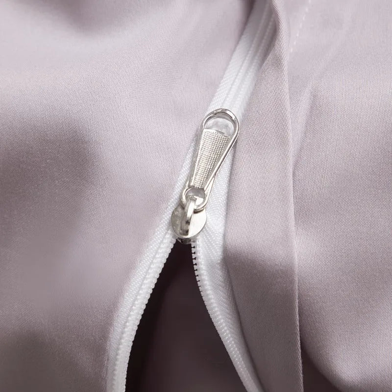 Essence Duvet Cover Set – 1000 TC Egyptian Cotton with Elegant Border Detailing