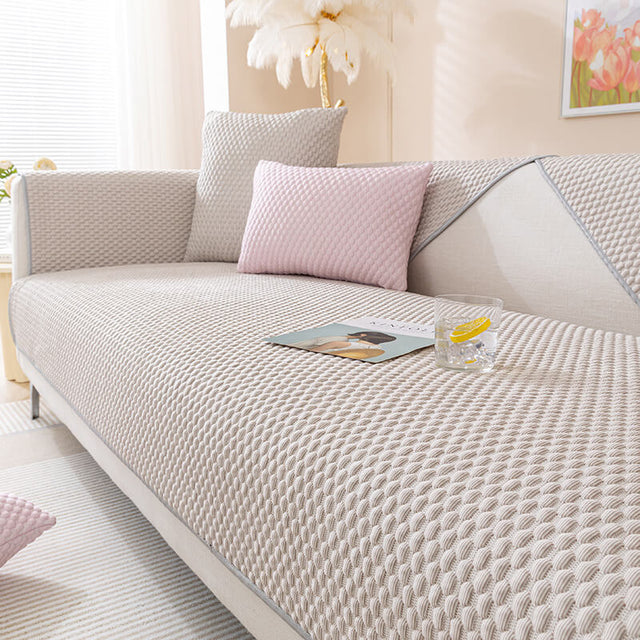 Anti-Scratch Furniture Protector Washable Cooling Couch Cover