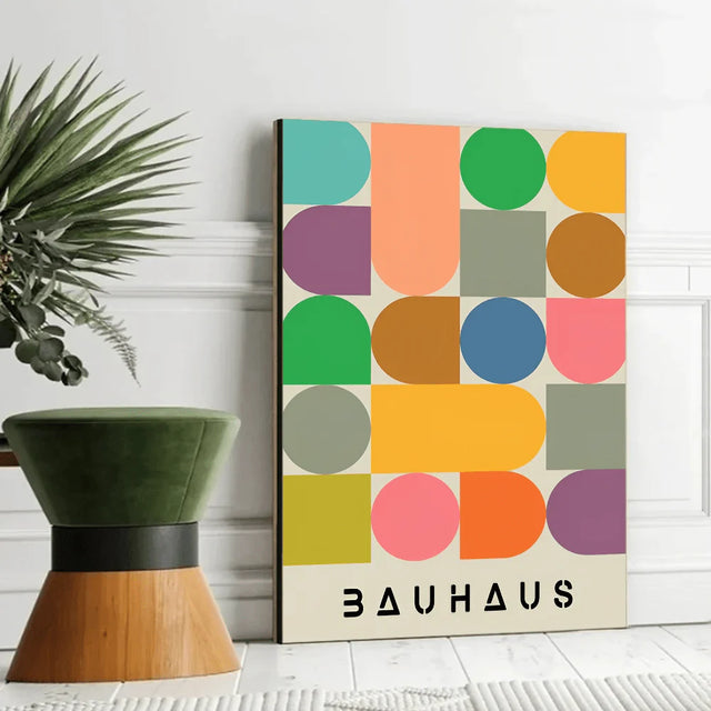 Geometric Style Posters - Modern Paper Stickers for Decor