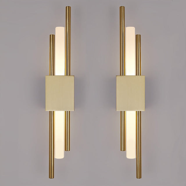 Sleek Modern Glass Wall Lamp
