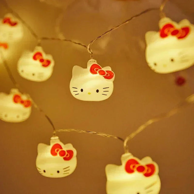 Hello Kitty LED Light Garland for Playful Décor