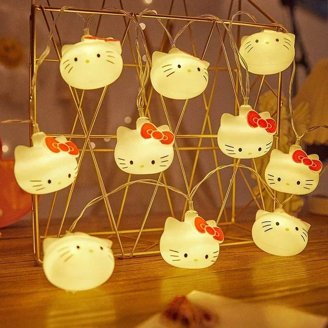 Hello Kitty LED Light Garland for Playful Décor