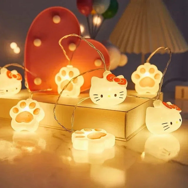 Hello Kitty LED Light Garland for Playful Décor