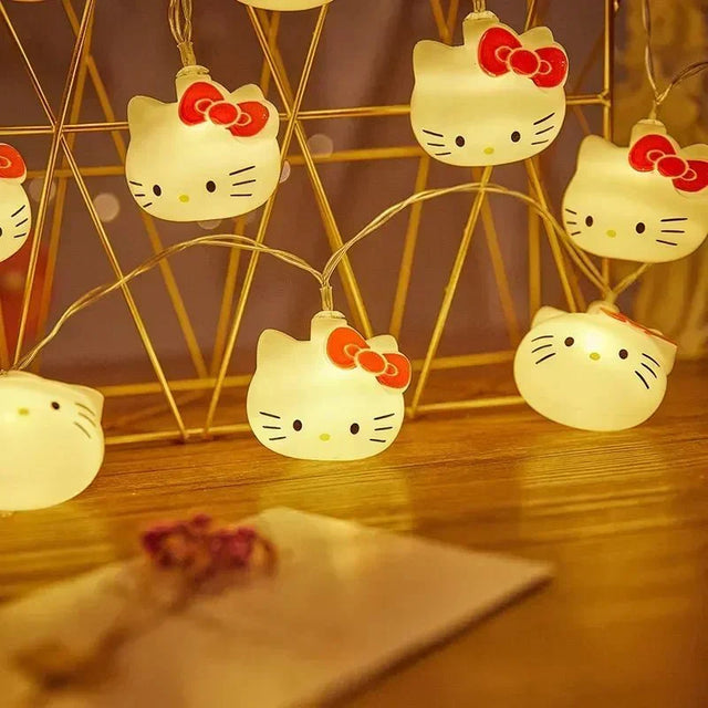 Hello Kitty LED Light Garland for Playful Décor