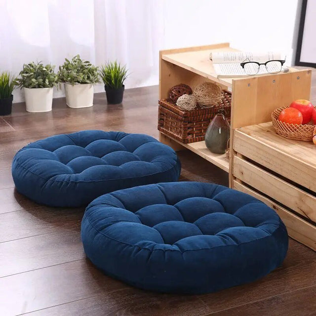 Japanese Futon Style Floor Cushion with Thick PU Foam