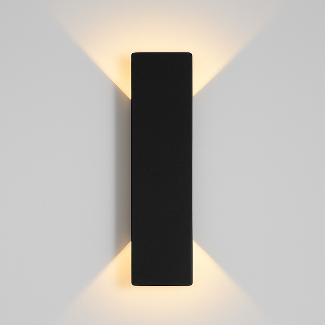 Kashti Outdoor Waterproof Rectangle Up/Down Wall Light
