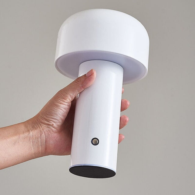 Colourful Mushroom Bedside Lamp with Touch Control Design
