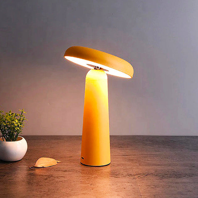 Adjustable Design Mushroom Bedside Lamp with Touch Control