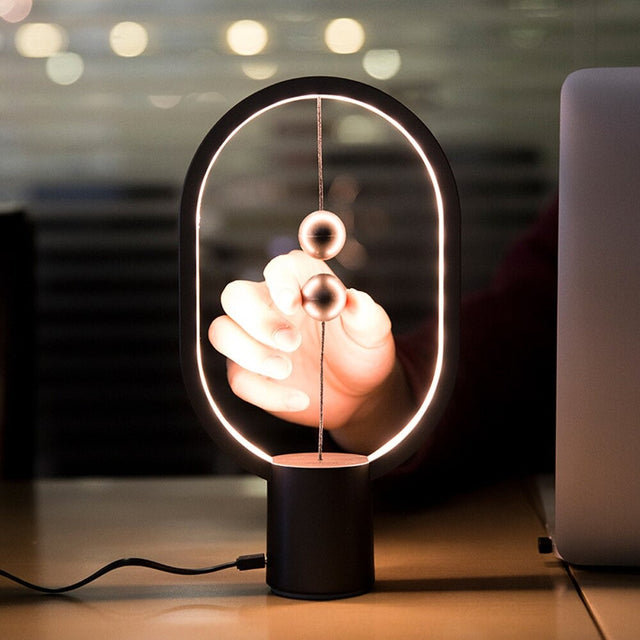 Magnetic Design LED Bedside Lamp with Remote and Color Change