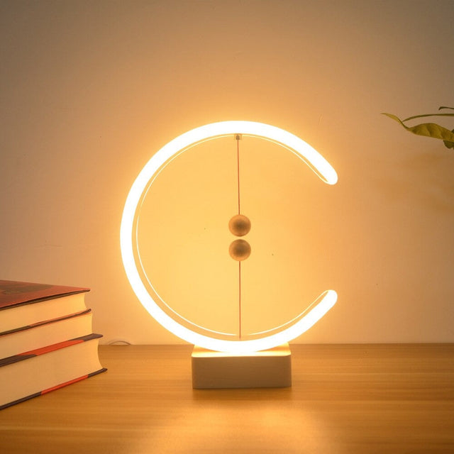 Magnetic Design Bedside Lamp with Touch Control and Colors