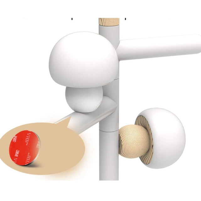 Magnetic Mushroom Bedside Lamp for Children - Touch Sensitive