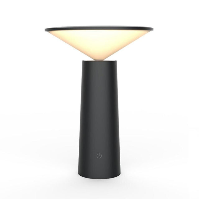 Rechargeable LED Bedside Lamp - Elegant Book Style Design