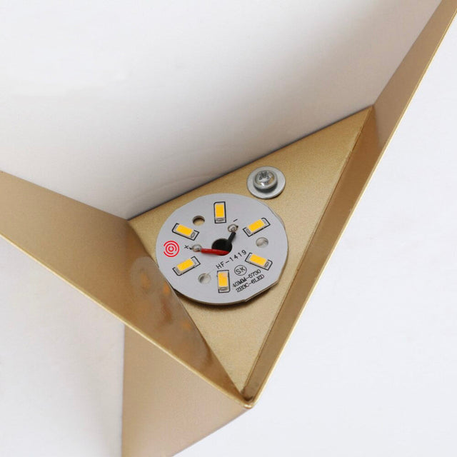 Metal Star Wall Bedside Lamp with Touch Control and 8 Colors