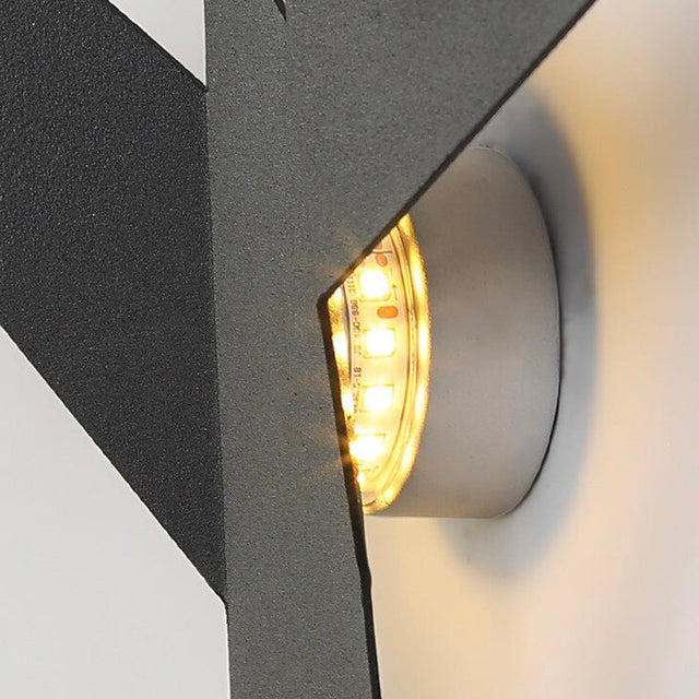 Metal Birds Wall Bedside Lamp with Touch Control and Colors