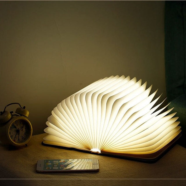 Original Luminous Book Bedside Lamp - Modern Design Light