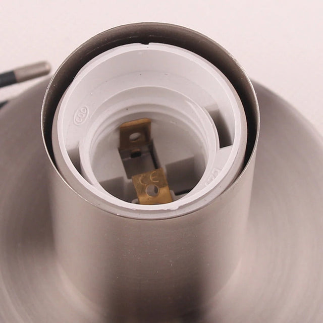 Retro Edison Bedside Lamp with Aluminium Body and Vintage Style