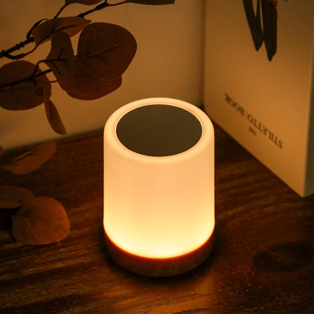 Cordless Touch-Sensitive Bedside Lamp With 6 Colors