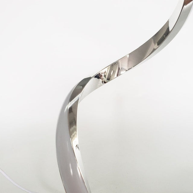 Design Spiral Bedside Lamp in Modern Aluminium Style