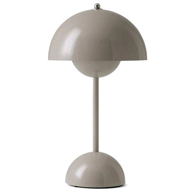 Vintage Mushroom Bedside Lamp with Metal Structure