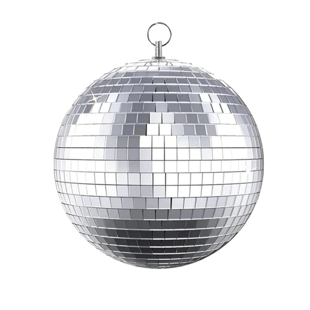 Large Shimmering Disco Party Ball Glass Modern Decor