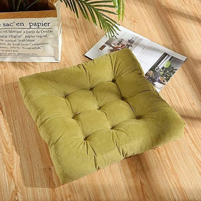 Large Thick Super Soft Corduroy Floor Cushion 45x45cm